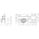 Sonra Long Throw Dead Lock - Single & Double Locking Rim Cylinder | 50mm & 70mm Gates